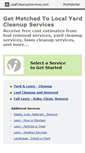 Mobile Screenshot of leafcleanupservices.com